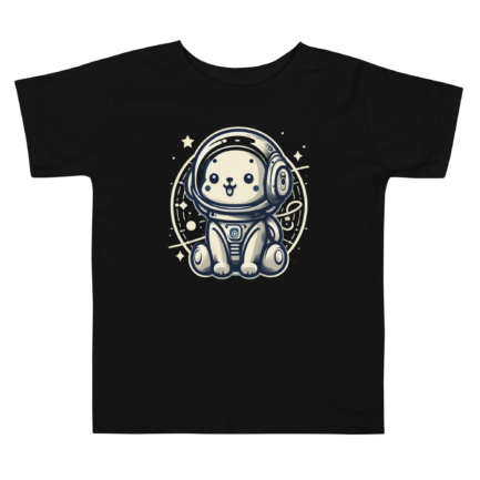 Cute Space Dog Toddler Shirt, playera